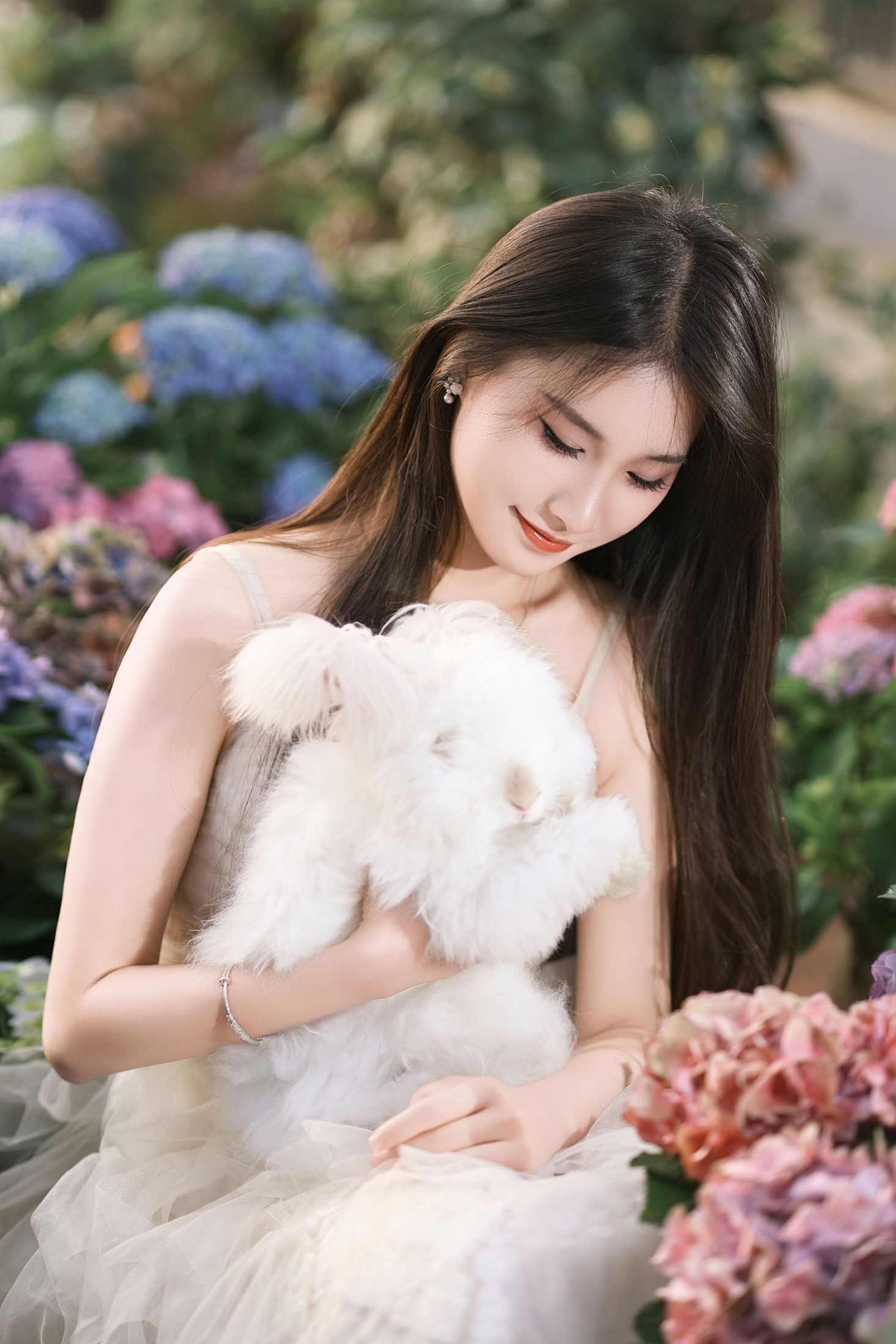 《绣球花开的季节， 是藏在夏天里的温柔》[10P]