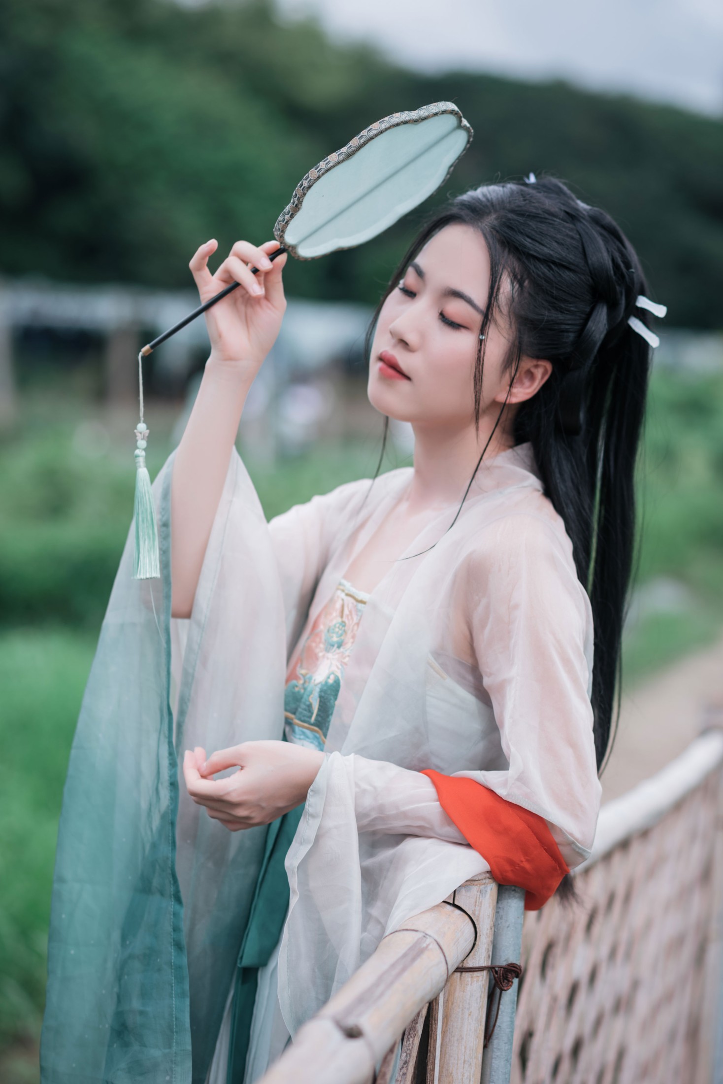 《荷风渡，一瓣清欢入眉间》[10P]