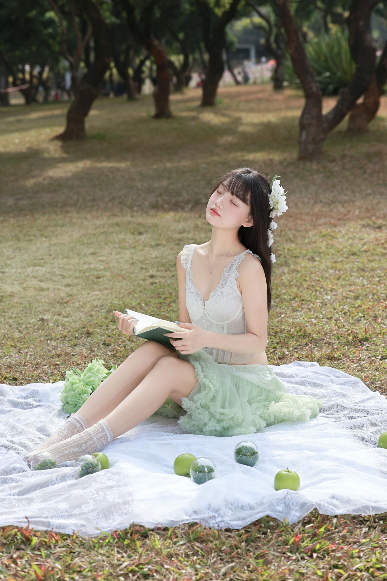 《薄荷绿的夏天！是从童话里走出来的森系少女呀》[29P]