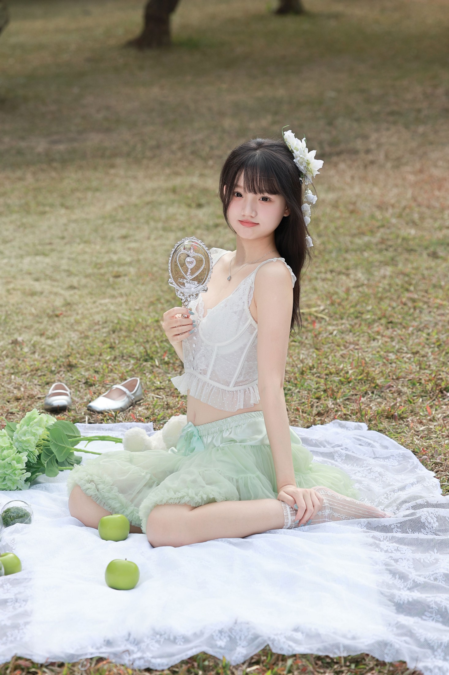 《薄荷绿的夏天！是从童话里走出来的森系少女呀》[29P]