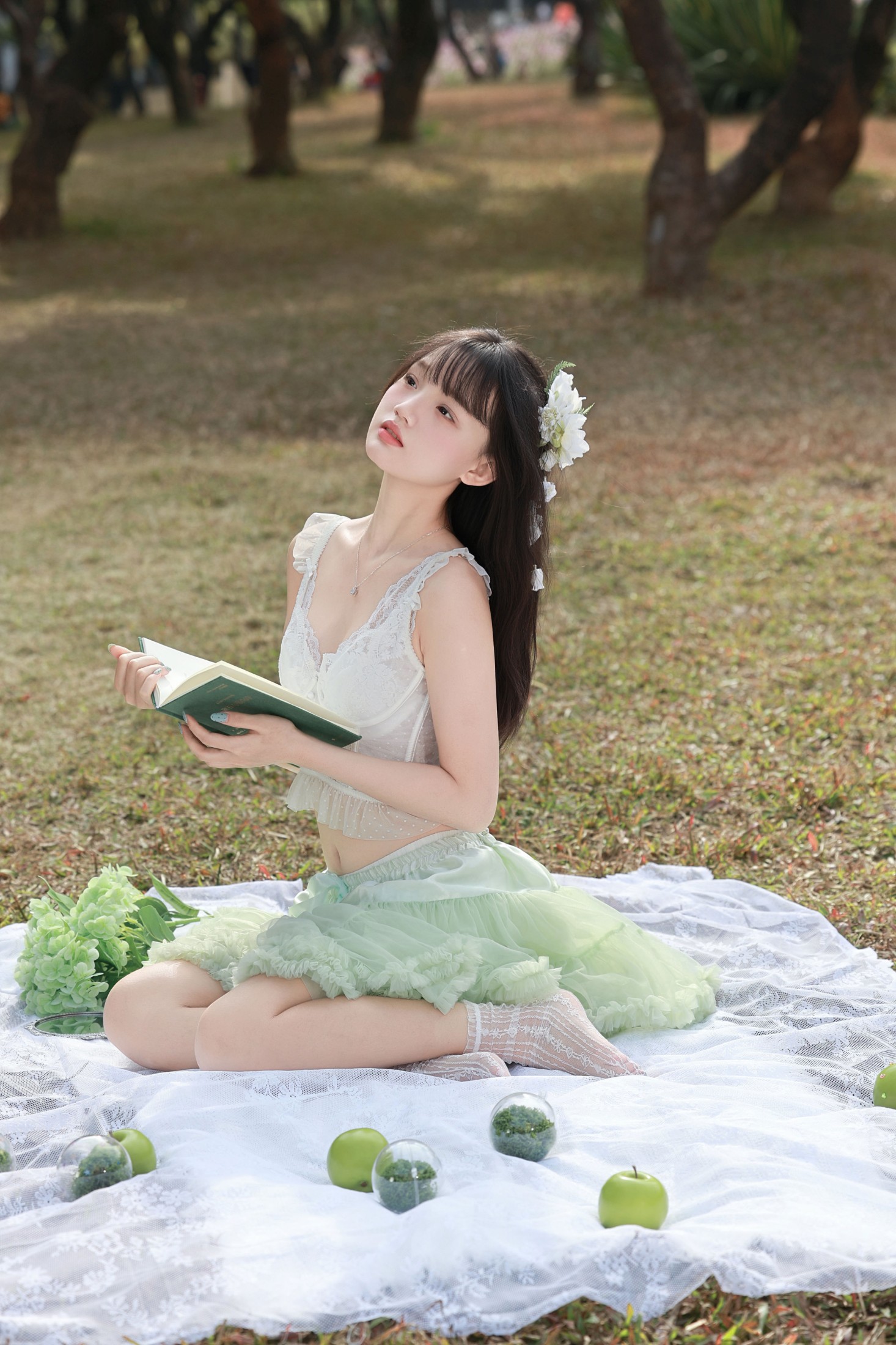《薄荷绿的夏天！是从童话里走出来的森系少女呀》[29P]