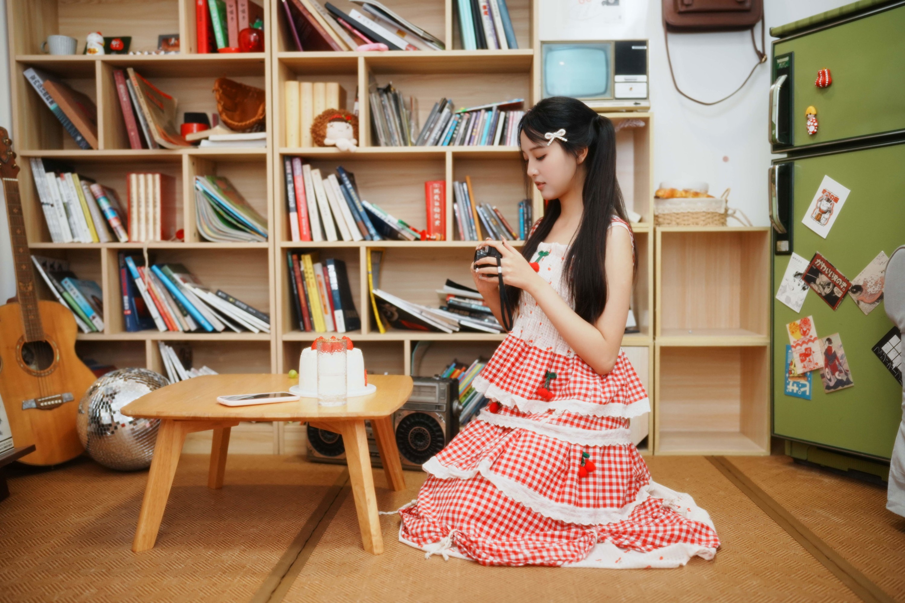 《模特小月Vol.01 双马尾少女闺房写真》[44P]