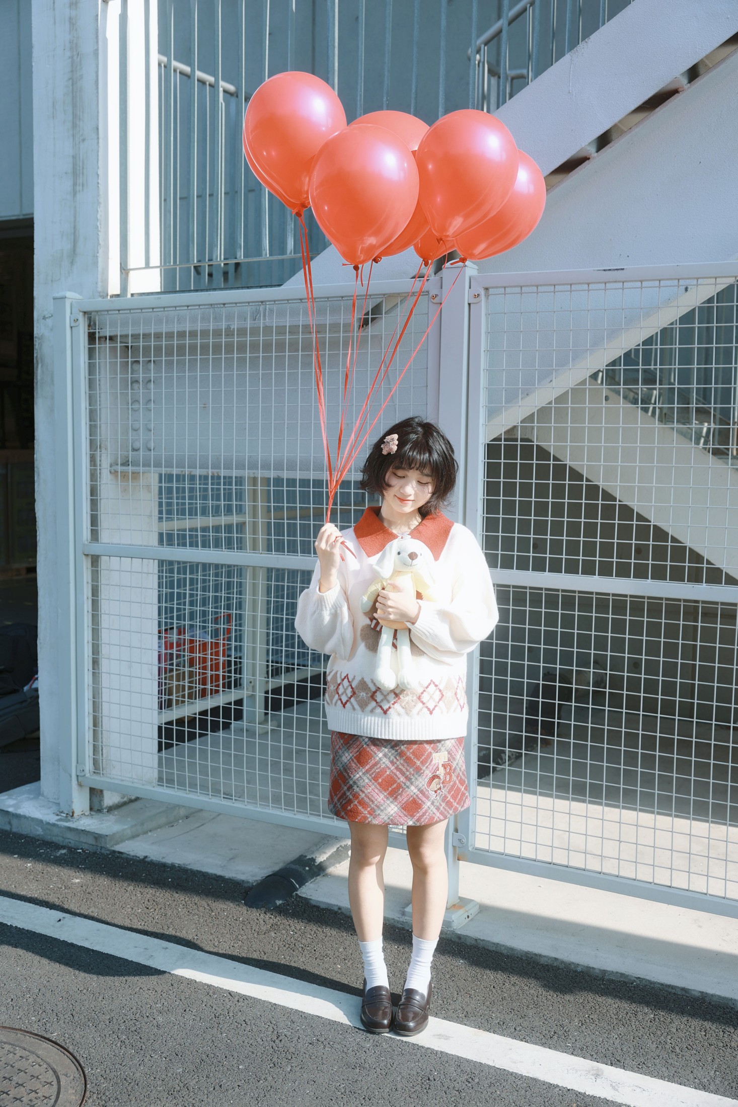 《橘色气球与毛衣，是秋冬里的小太阳呀》[27P]