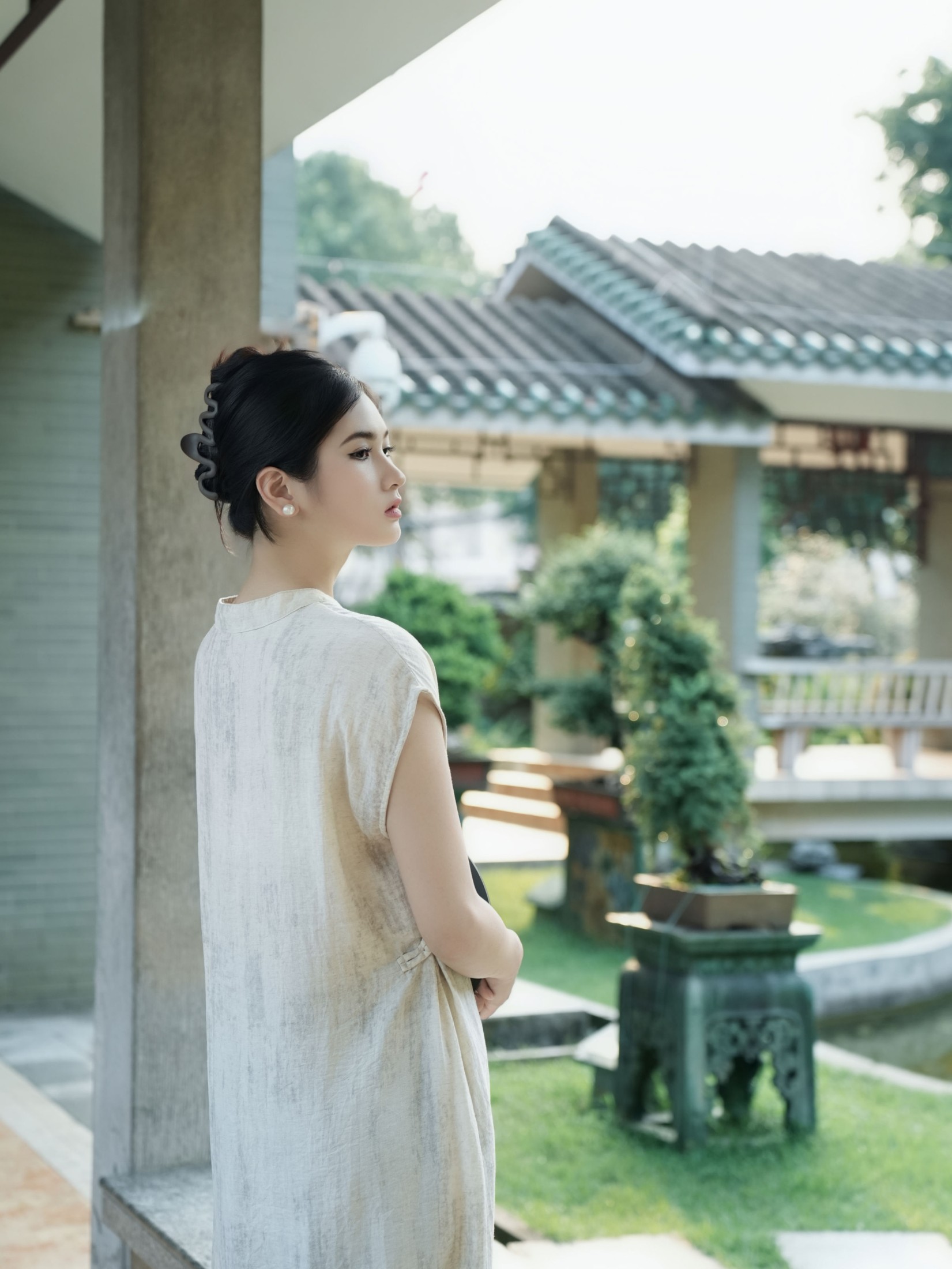 《松弛感的旗袍拍新中式》[15P]