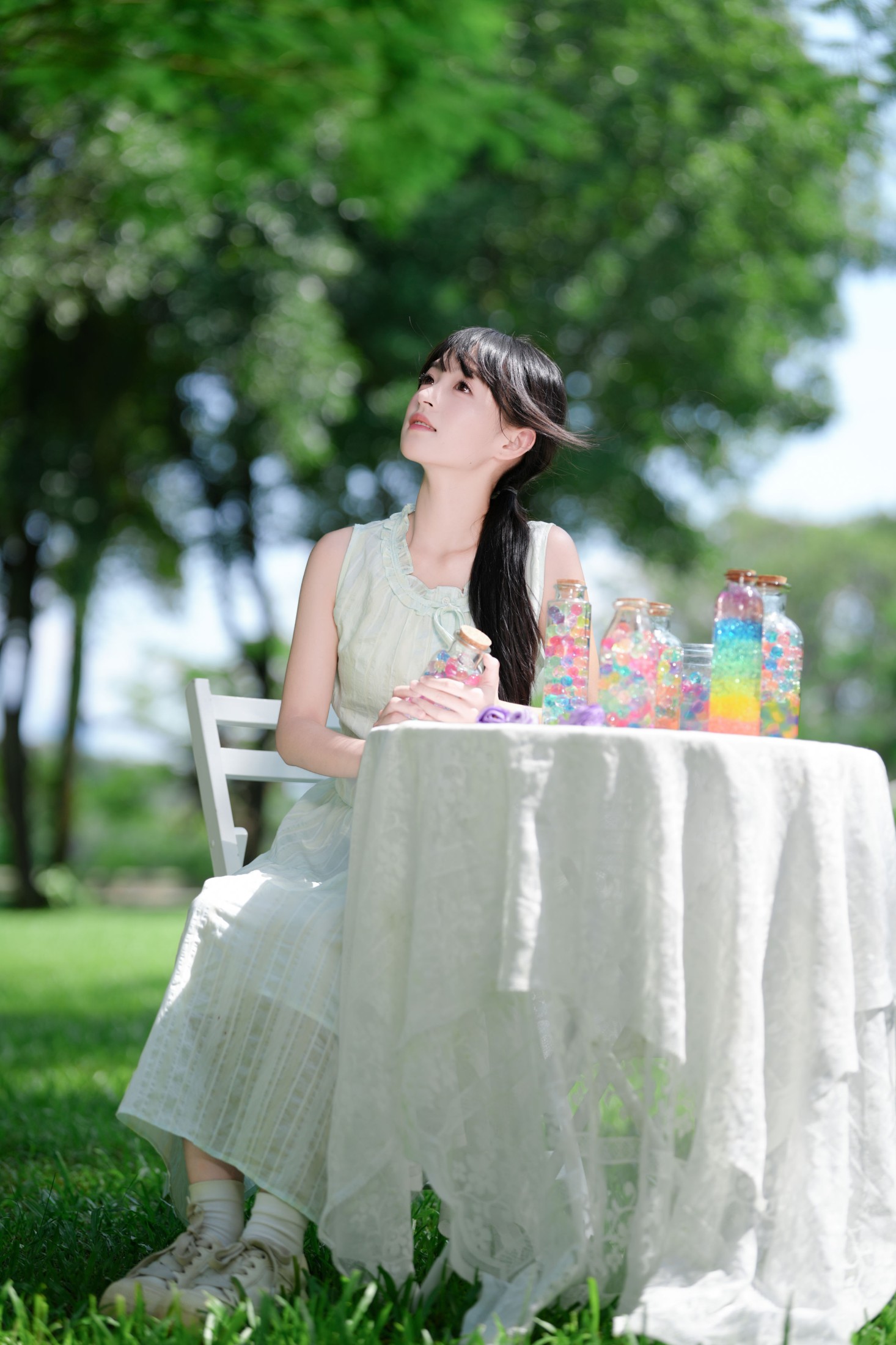 《森系清透氧气感少女写真》[35P]