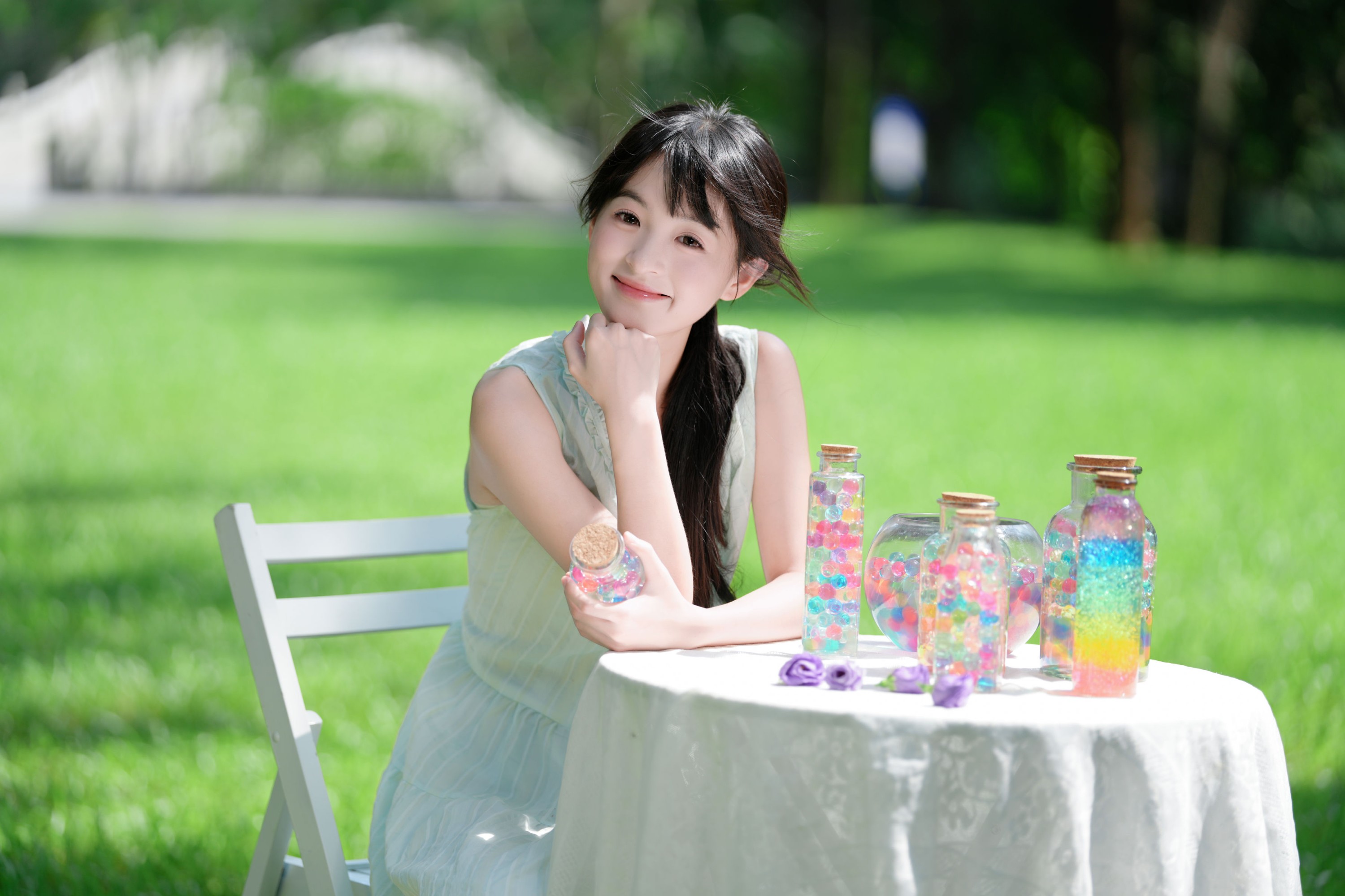 《森系清透氧气感少女写真》[35P]