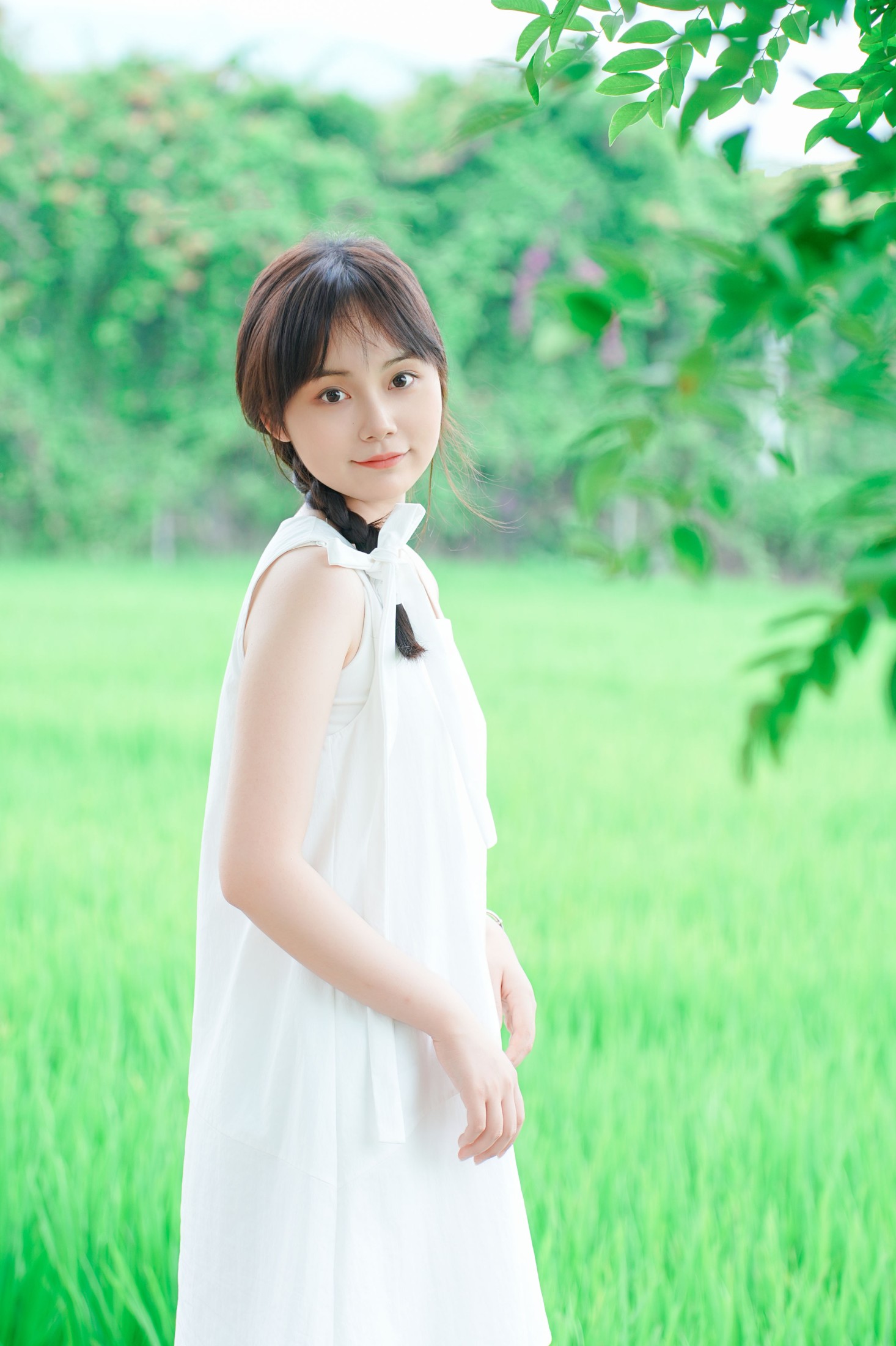 《夏天治愈系稻田拍照！》[9P]