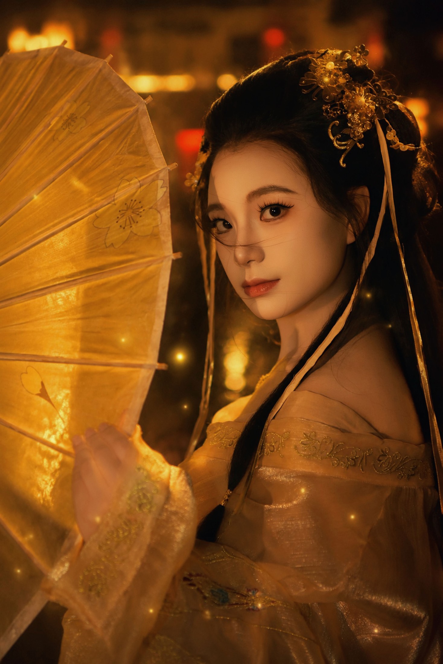 《夜影古韵：金衣女侠的静谧时光》[14P]