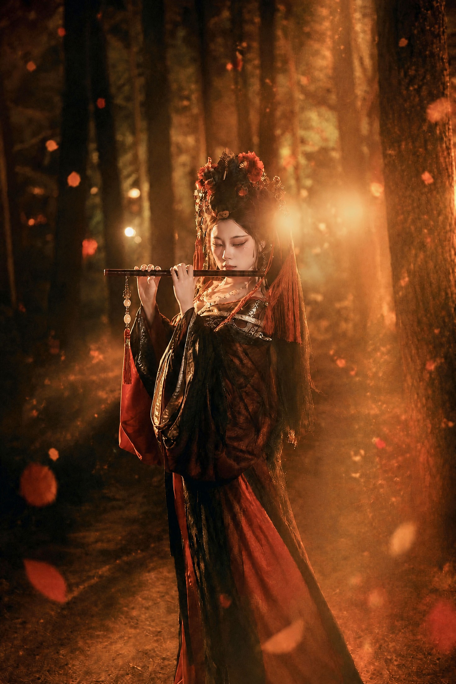 《夜魅古风：暗林中的沉韵之影》[23P]