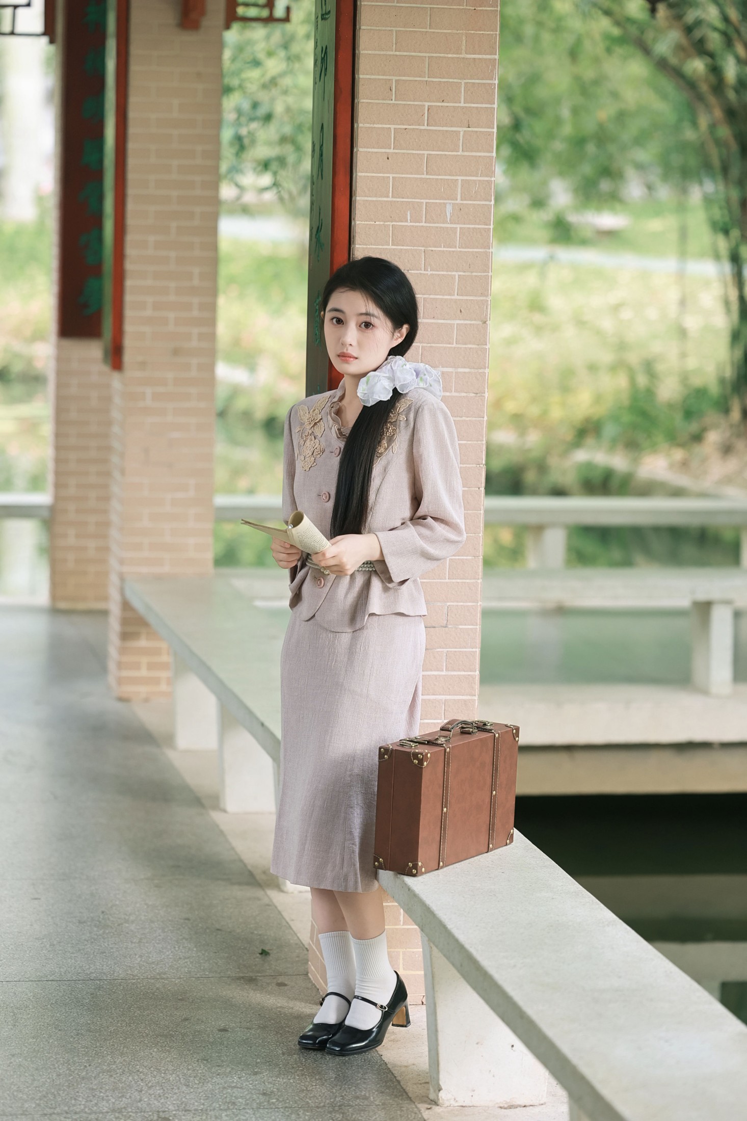 像从民国小说里走出来的女主