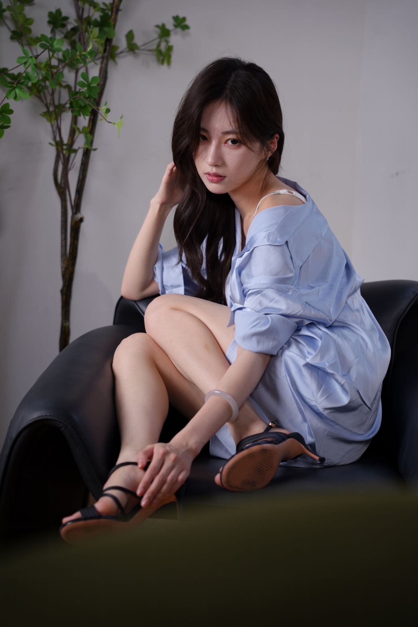 《怡宝-丝绸睡衣》[9P]