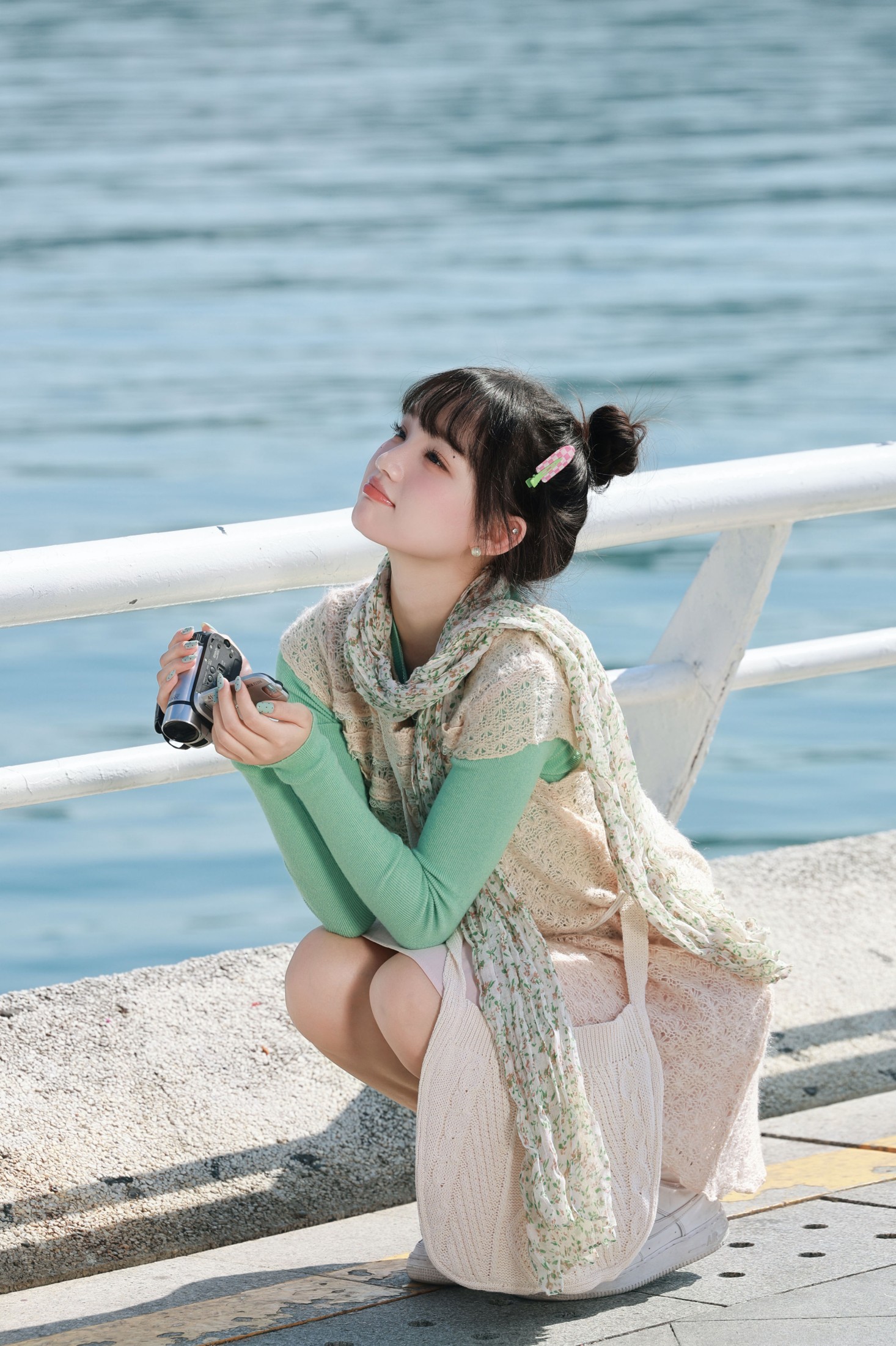 《一组海边日系写真，藏着春天的清新气息》[12P]