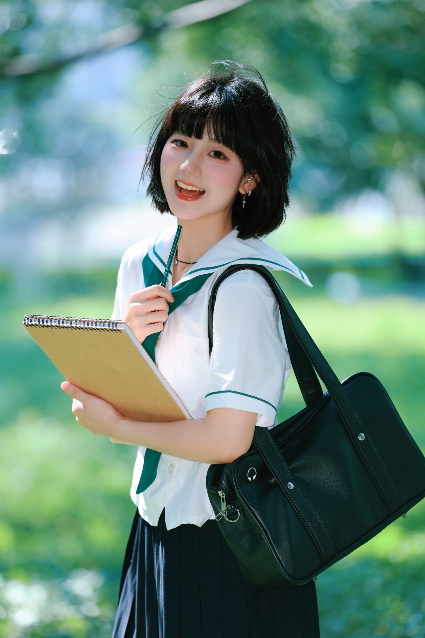 日系数码仿胶片｜JK是盛夏限定的青春