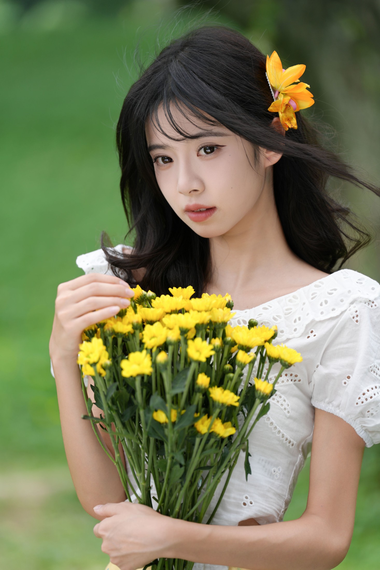 氧气感森系少女