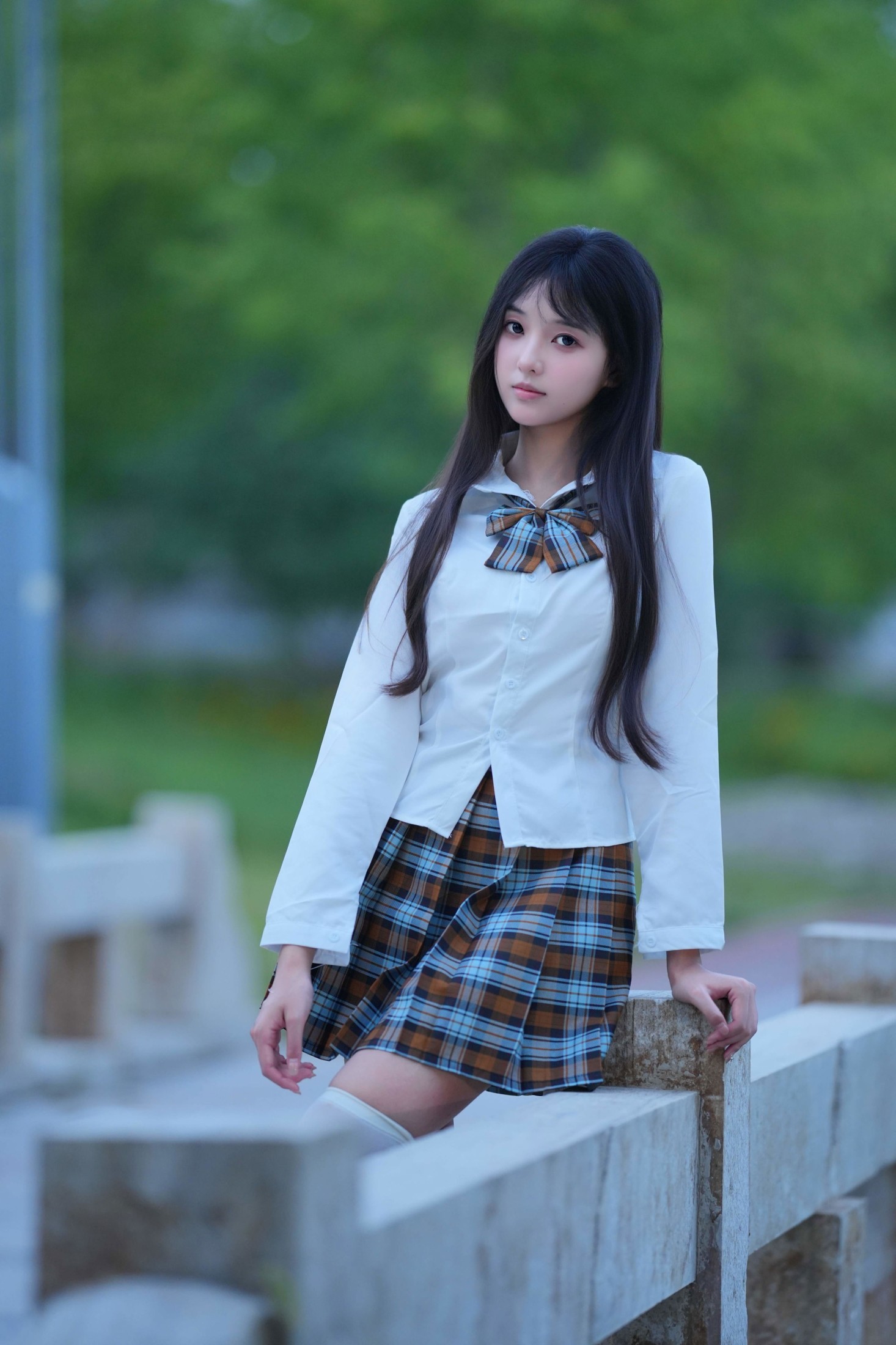 《模特小月 ｜ Vol.45 - JK学妹》[26P]