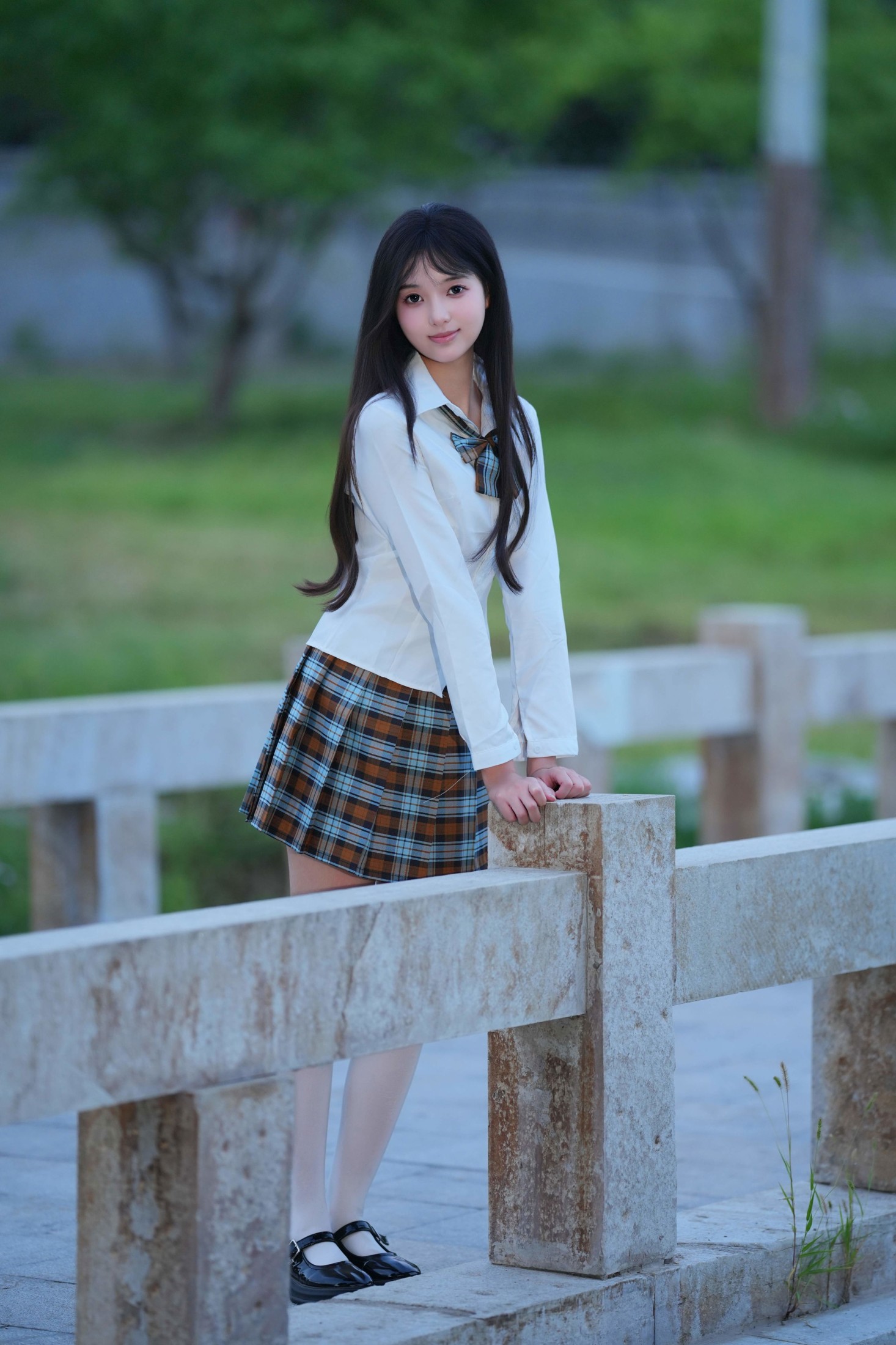 《模特小月 ｜ Vol.45 - JK学妹》[26P]