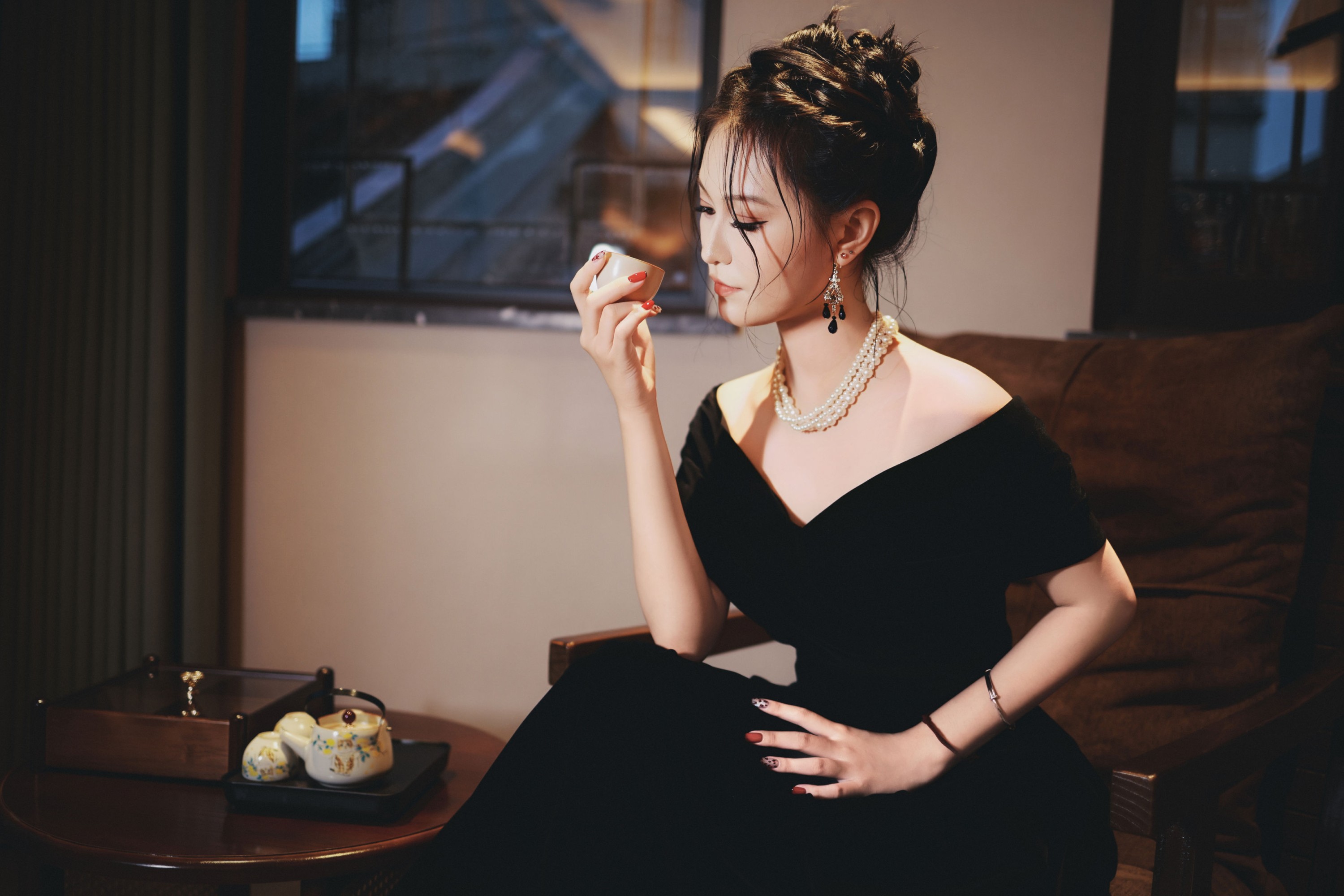 《一袭丝绒，静品人间烟火》[9P]