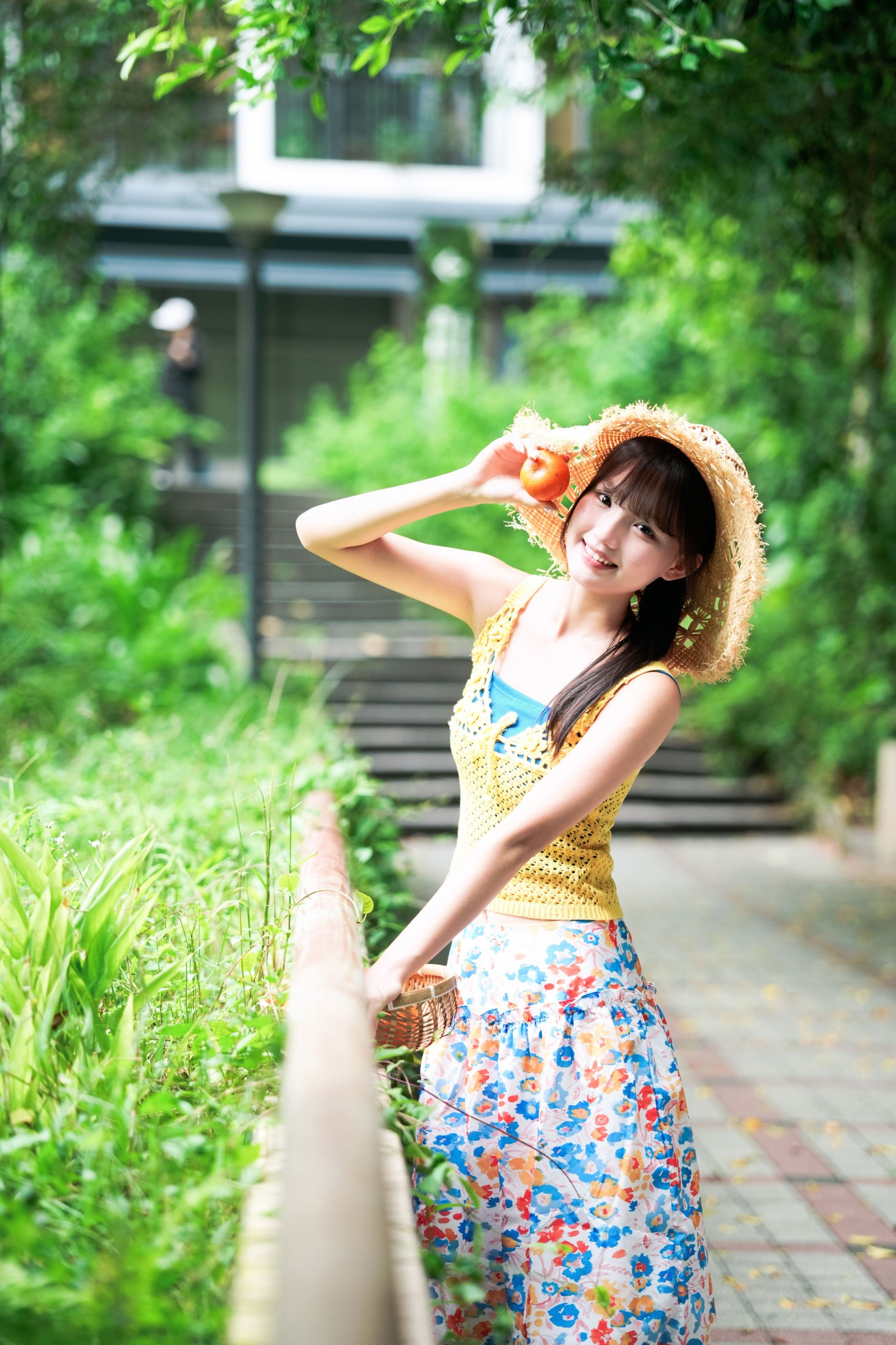 可爱森系少女