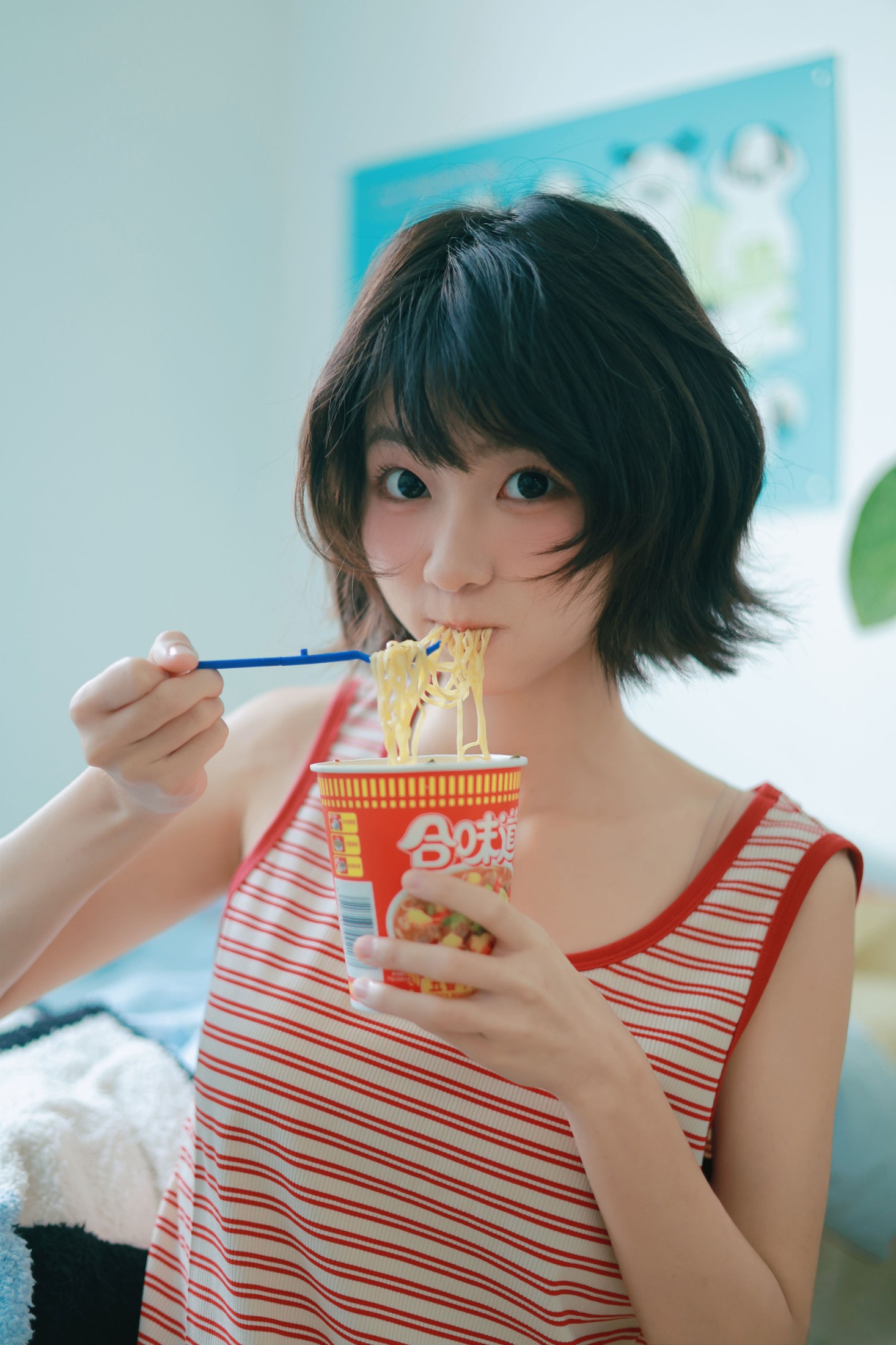 超居家活力日系少女