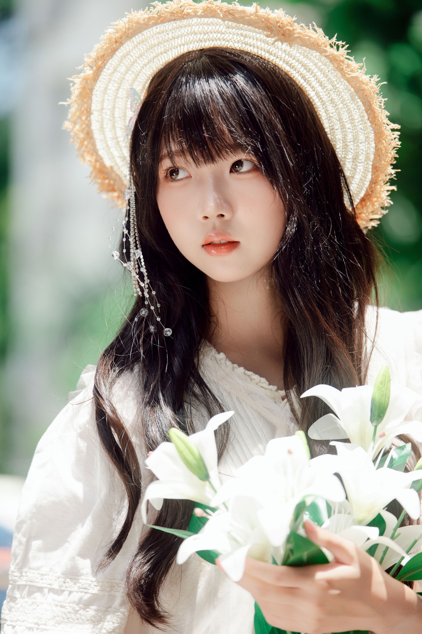 《夏天的风穿过百合》[19P]