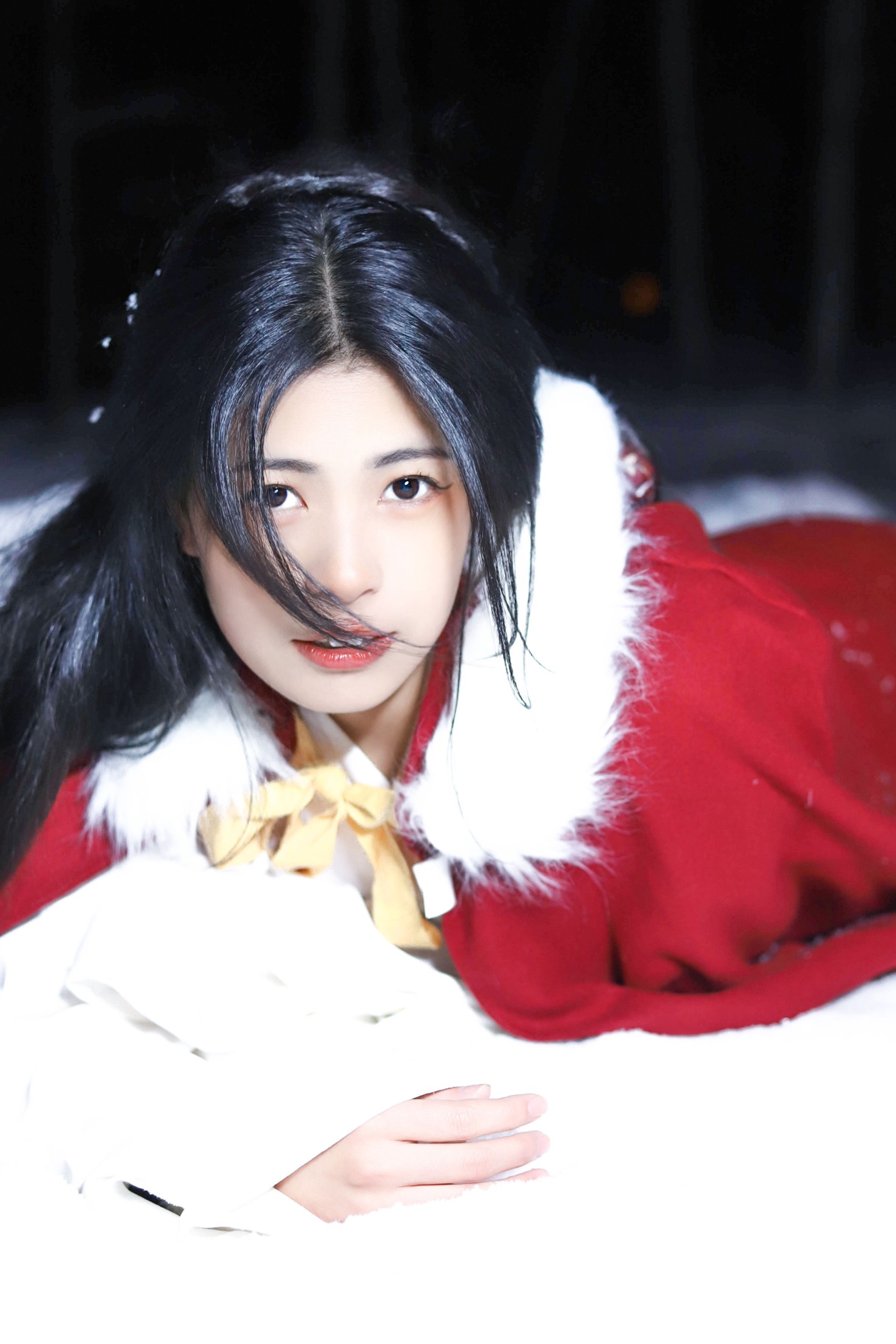 林间雪