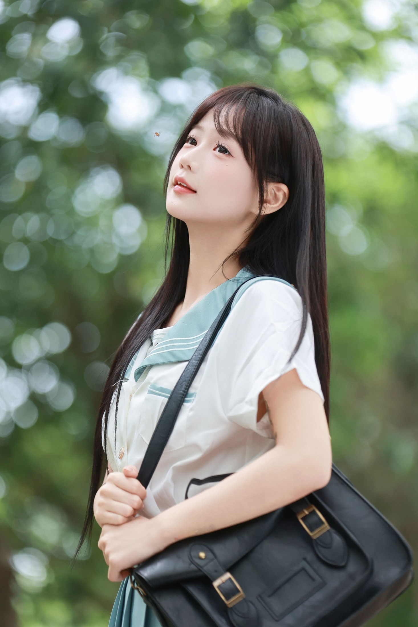 《风一吹，就掉进了水色 JK 的夏天》[22P]