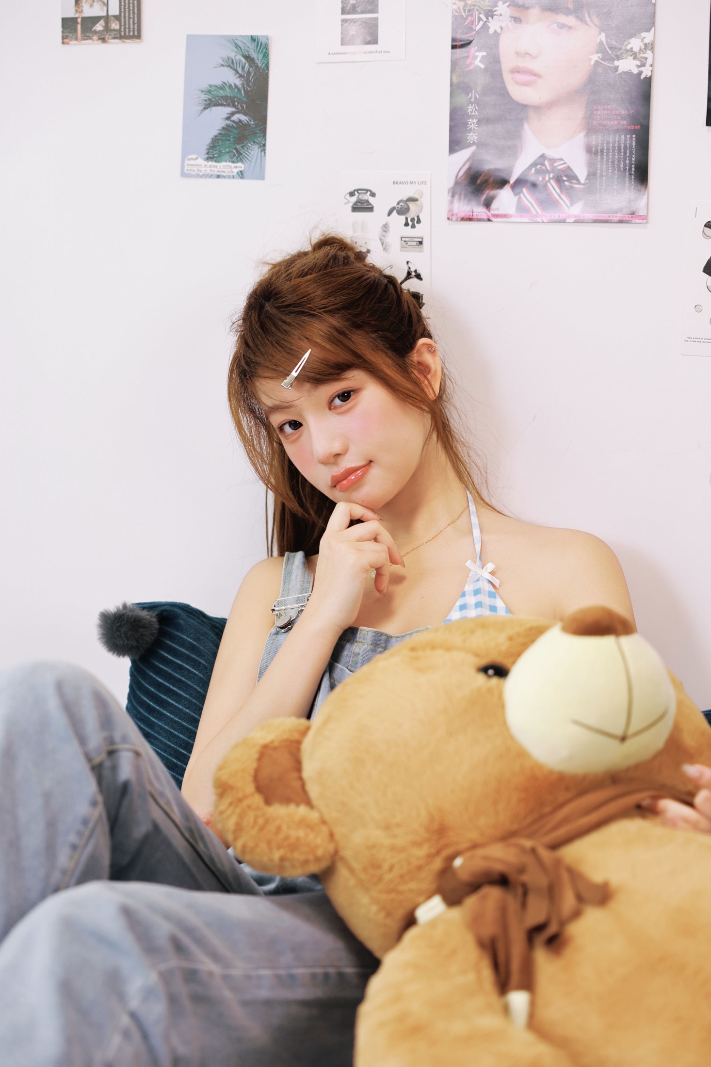《阳光、杂志与背带裤少女》[19P]