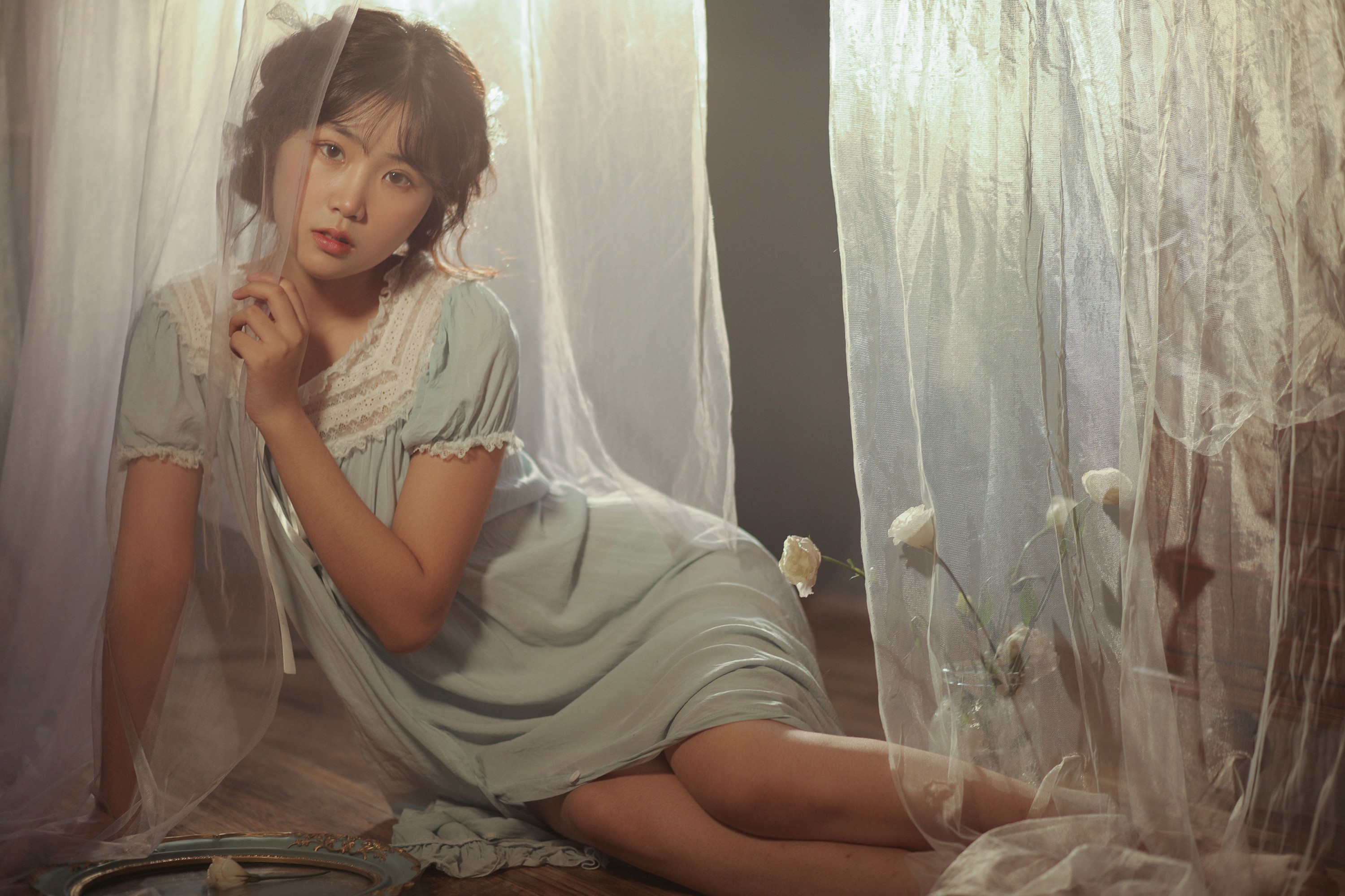 《黄昏里的桔梗花》[18P]