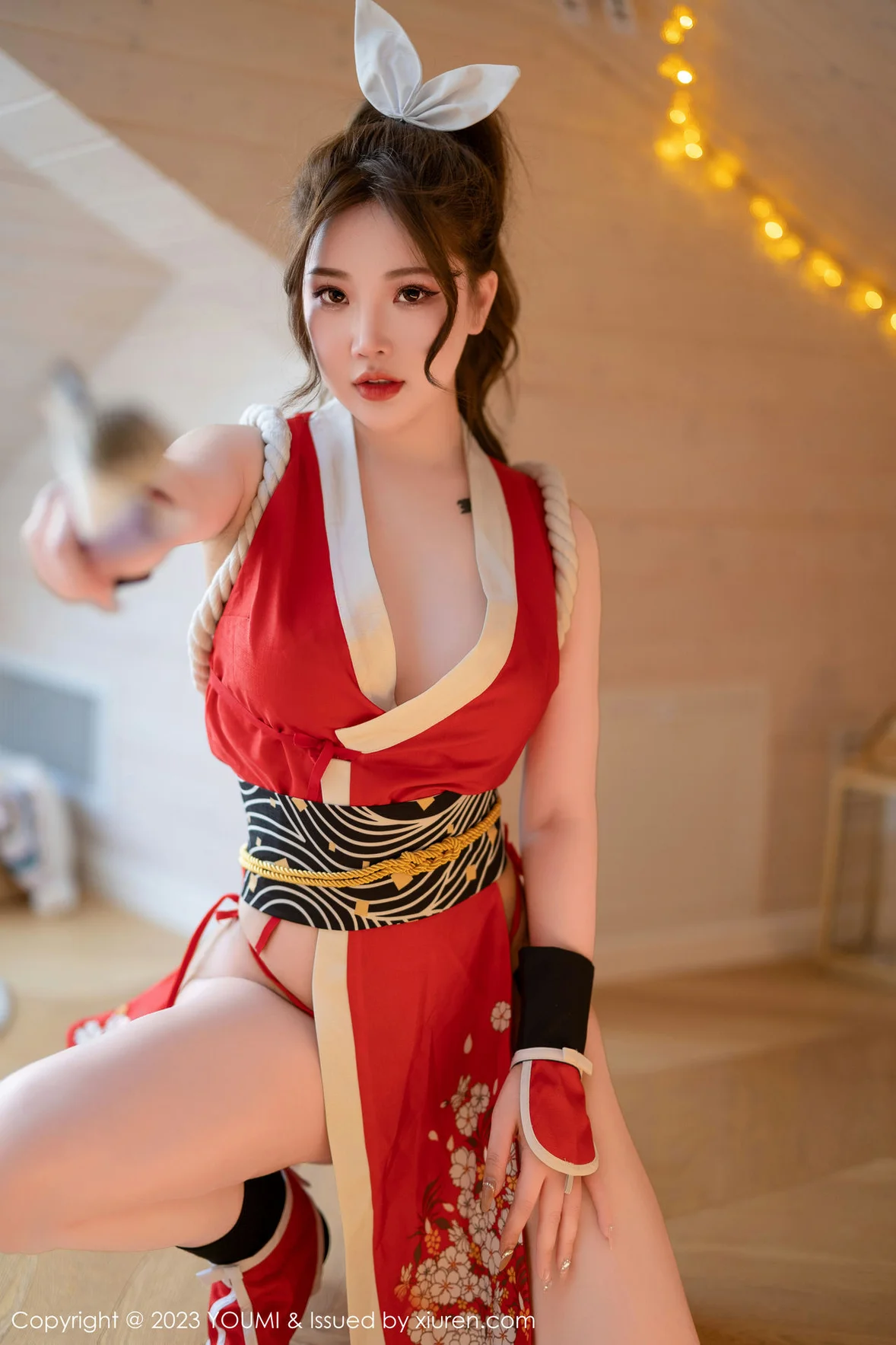 YOUMI 尤蜜荟 Vol.962 小海臀Rena 不知火舞cosplay性感写真 [71P]