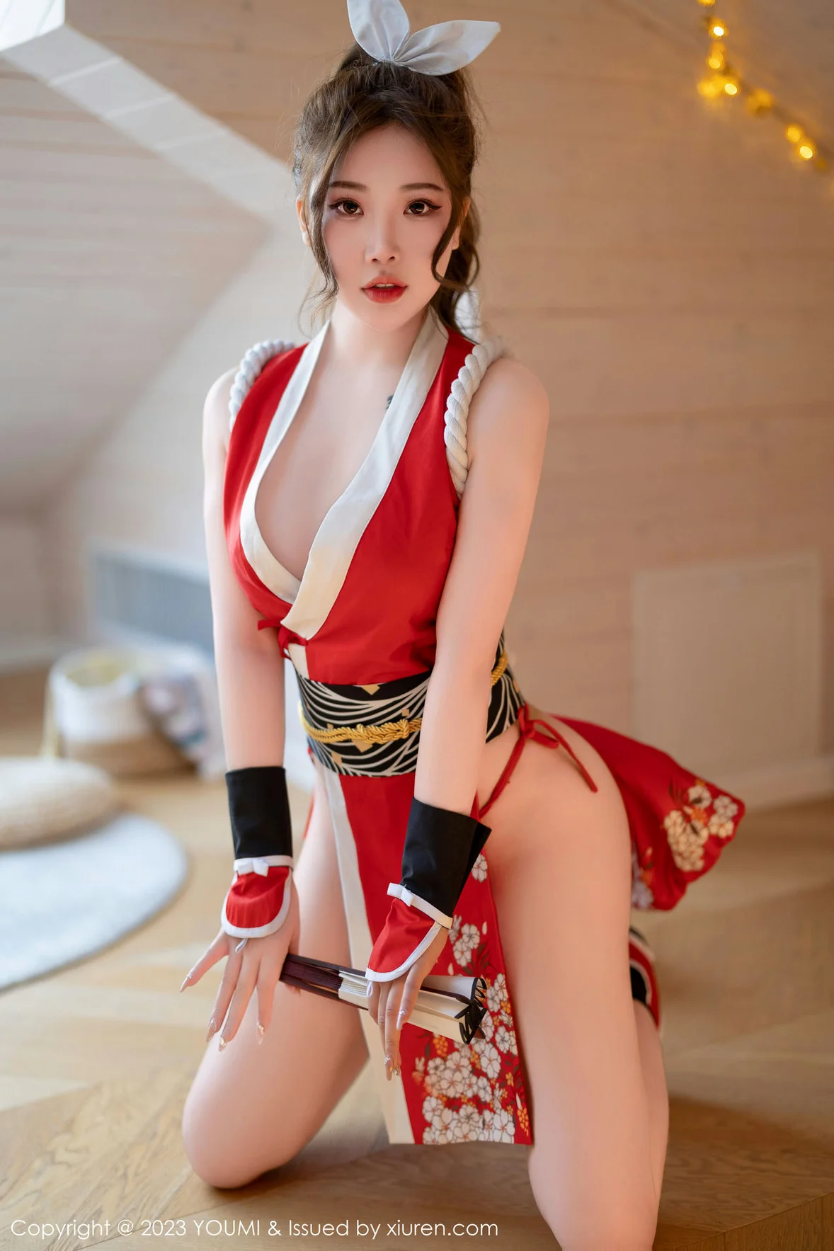 YOUMI 尤蜜荟 Vol.962 小海臀Rena 不知火舞cosplay性感写真 [71P]
