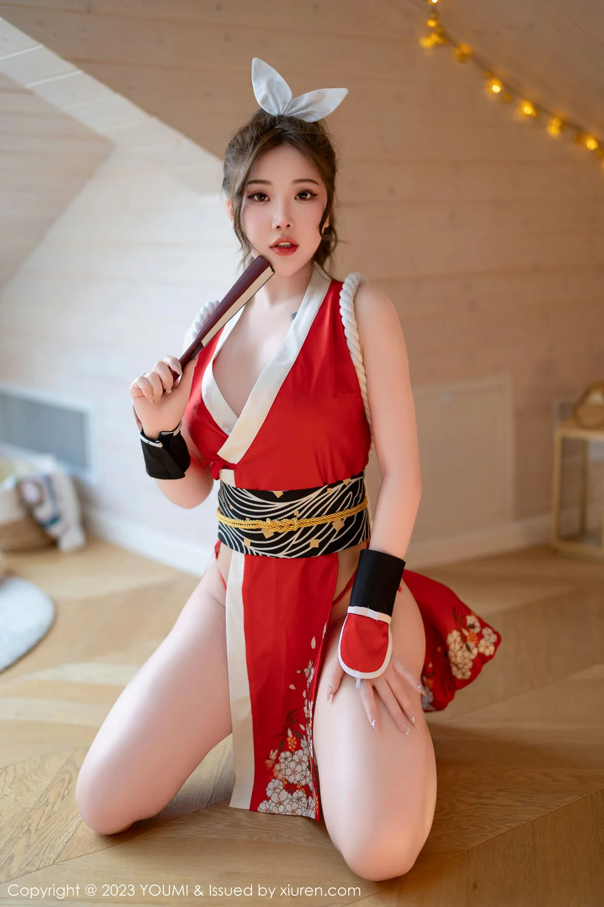 YOUMI 尤蜜荟 Vol.962 小海臀Rena 不知火舞cosplay性感写真 [71P]