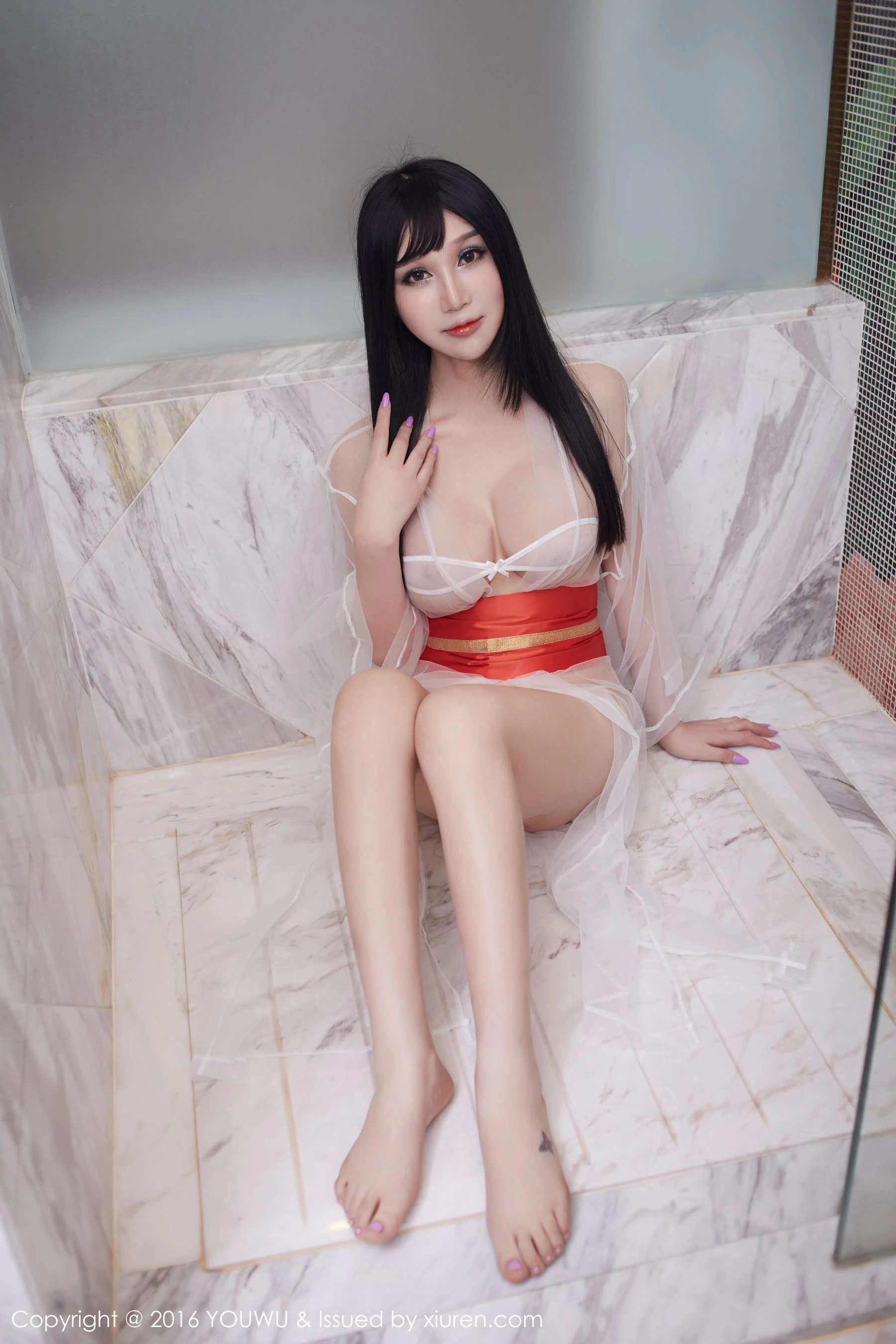李宓儿《情趣性感内衣+透视薄纱》 尤物馆 Vol.003