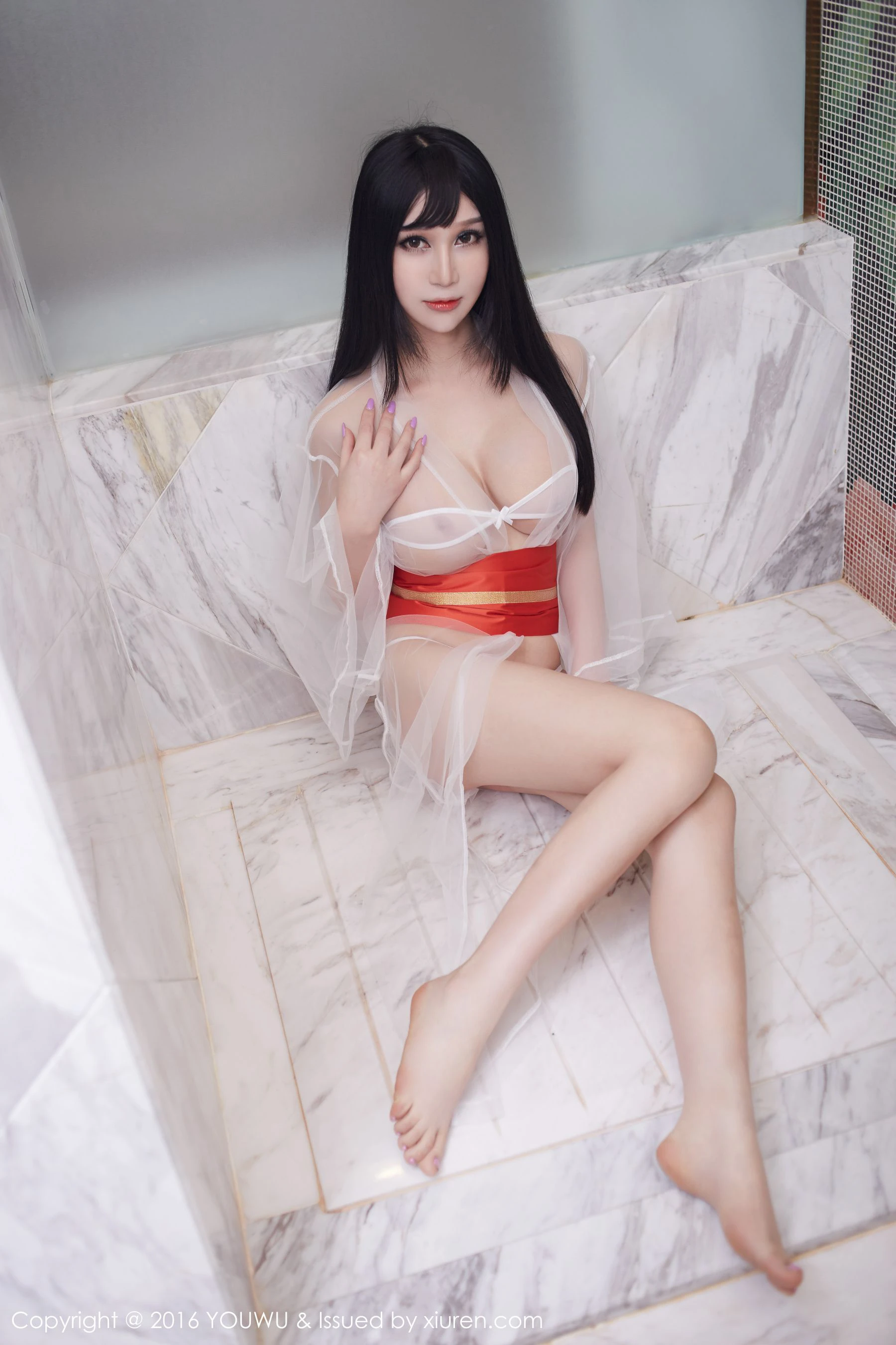 李宓儿《情趣性感内衣+透视薄纱》 尤物馆 Vol.003