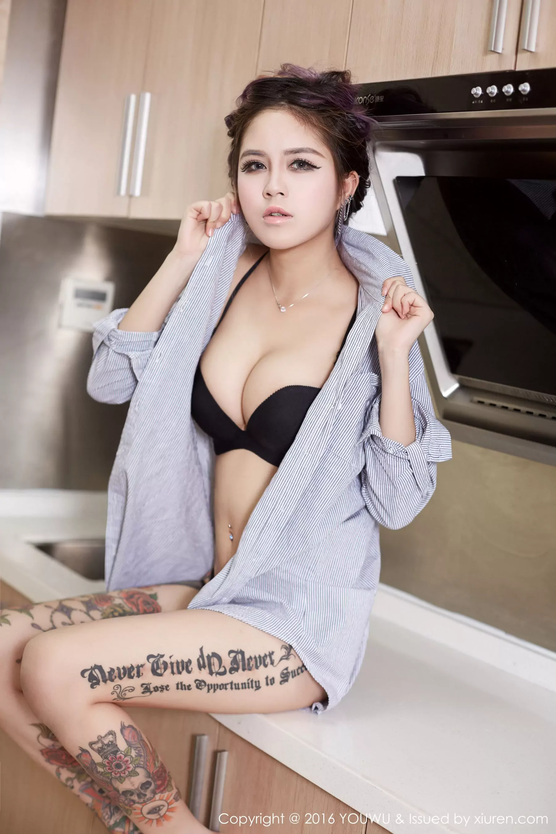 美贤子《精致靓丽的美女模特》 尤物馆 Vol.008